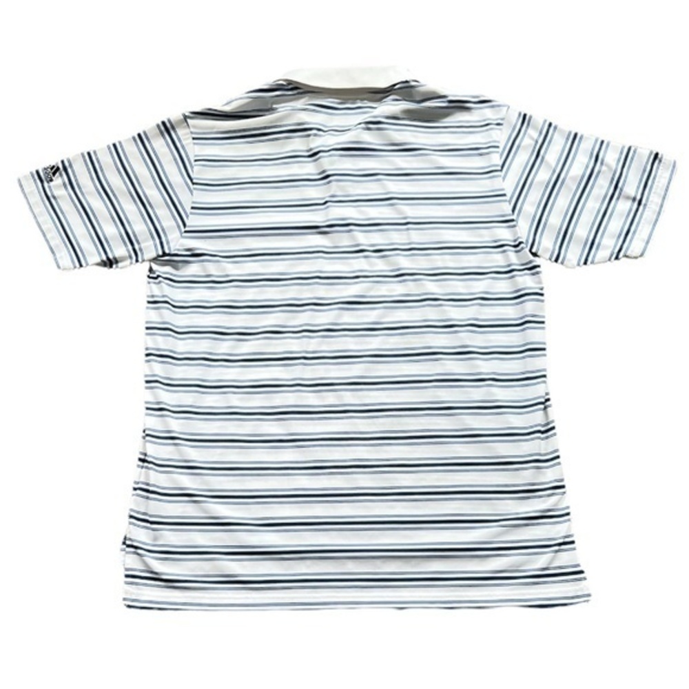 Adidas Men’s Striped Polo Shirt Sz. L - Picture 7 of 12